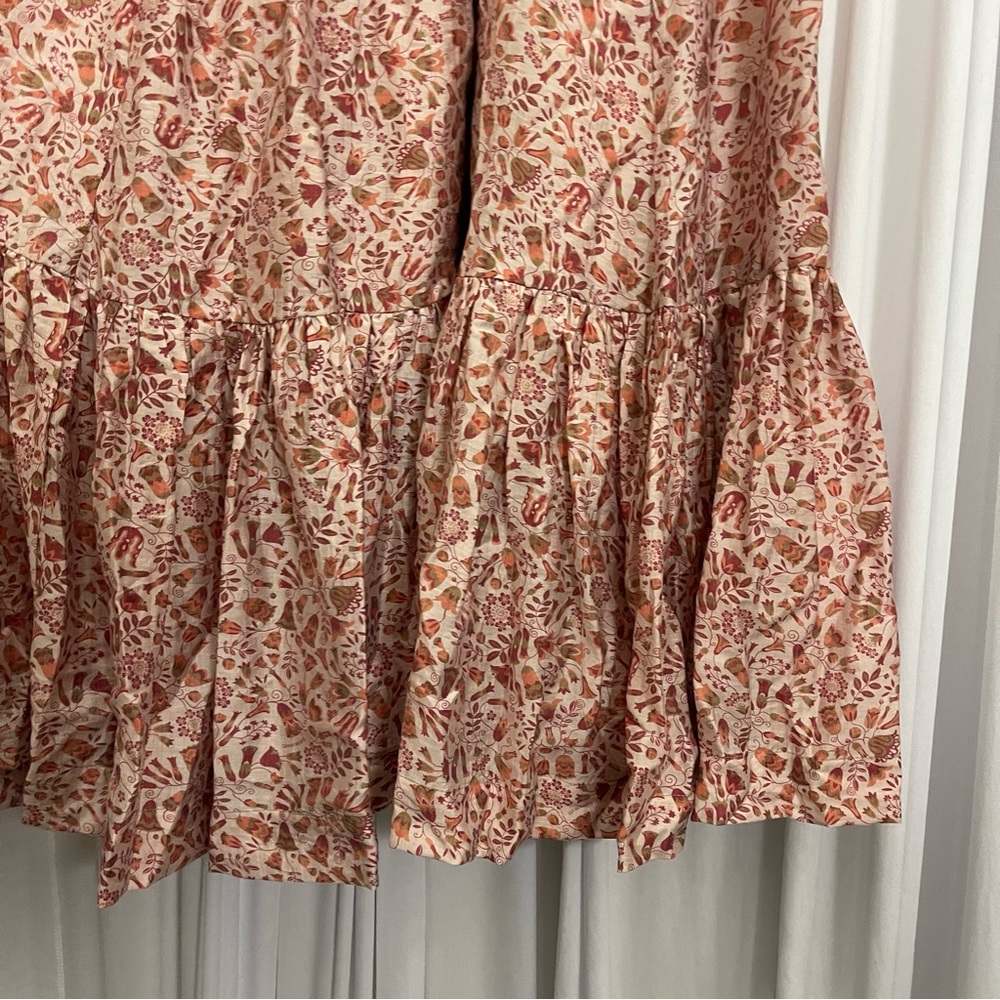 Sabina Musayev Jennifer Floral Ginger Print Maxi Dress size Medium - Picture 11 of 11
